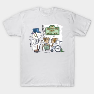 Dapper Cat - Home for derelict apes T-Shirt